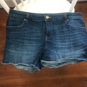 KUT jean shorts